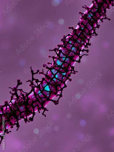 New targeted therapy, breast cancer. microRNA (miR-182-3p) inhibits the telomeric protein TRF2, responsible for tumor progression and thus blocks the progression of the disease photo