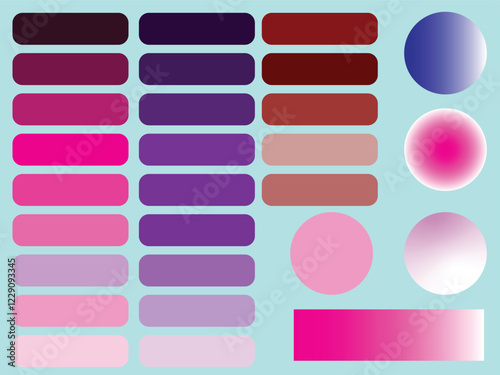 A unique And beautiful makeup colorful Pallet