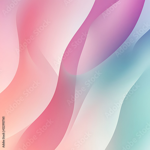Abstract pastel gradient background, soft smooth color transitions, high resolution, minimal design, perfect for web design and branding, 4K resolution