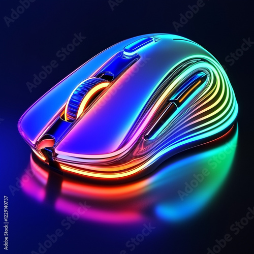 A sleek and futuristic gami...