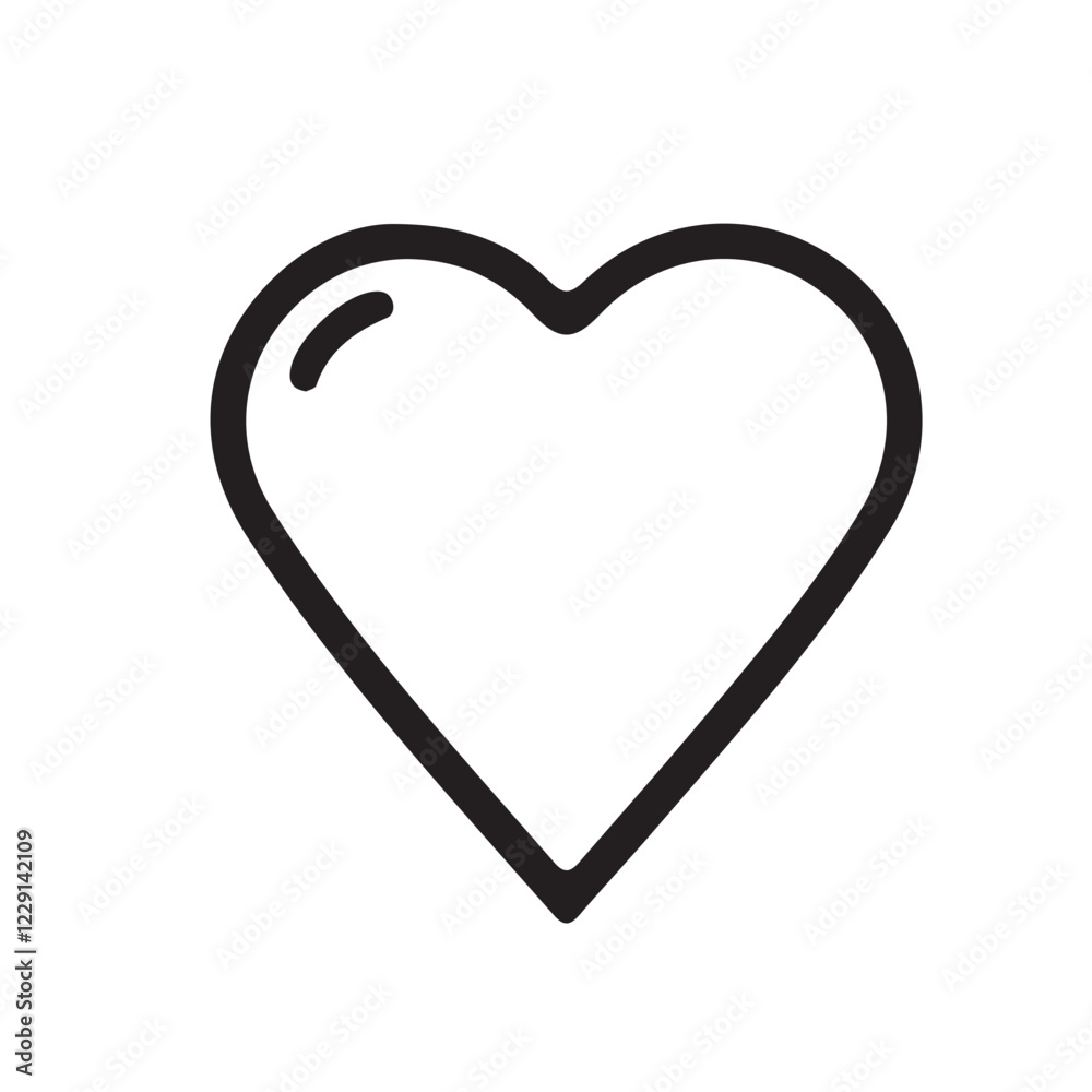 Outline Broken heart love vector icon. heart love symbols isolated editable vector. Outline Broken heart love vector icon. heart love symbols isolated editable vector.