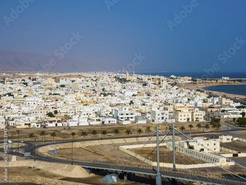 Fototapeta Naklejka Na Ścianę i Meble -  Port city of Sur, Ash Sharqiyah North, Oman, Asia