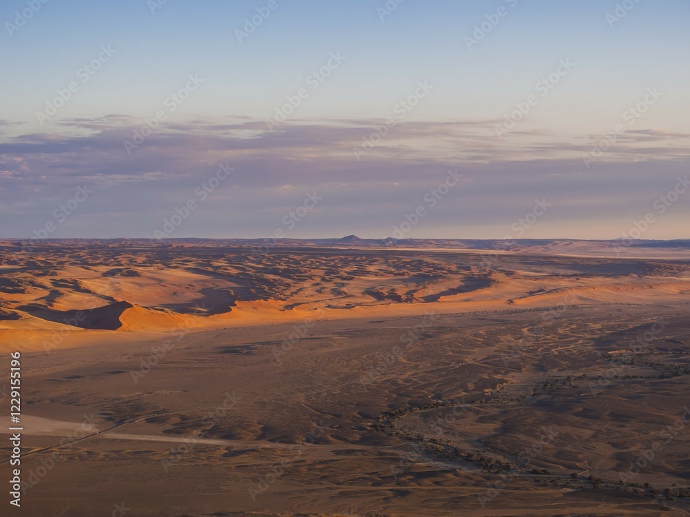 Fototapeta premium Namib Desert, Kulala Wilderness Reserve, Namib Desert, Tsaris Mountains, Hammerstein, Sossusvlei, Namib-Naukluft National Park, Namibia, Africa