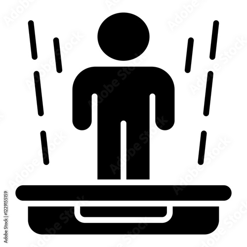 Teleportation glyph icon