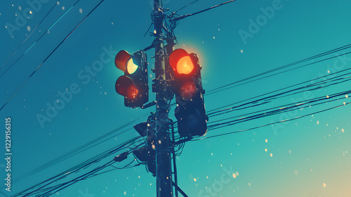 Traffic Lights animation style