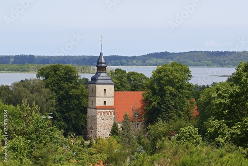 St. Petri Village Church, Schmollensee, Benz, Usedom Island, Mecklenburg-Western Pomerania, Germany, Europe
