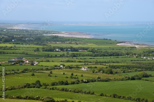 View of Tralee Bay, Camp, Dingle Peninsula, County Kerry, Ireland, United Kingdom, Europe