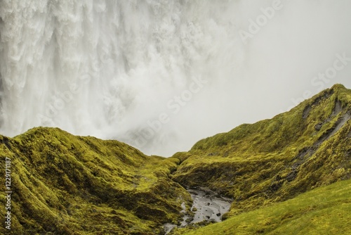 Dettifoss Waterfall, Northeastern Region, Norðurland eystra, Northeast Iceland, Iceland, Europe photo