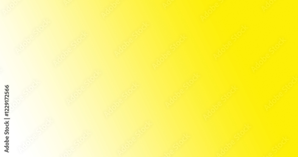 Obraz premium Yellow gradient background with smooth diagonal transition. Abstract soft backdrop for design, template, banner or digital projects