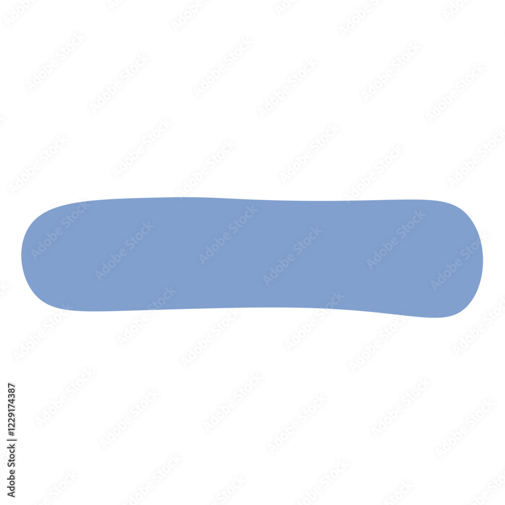 Blue Abstract Blob Elements Illustration Blue Abstract Blob Elements Illustration