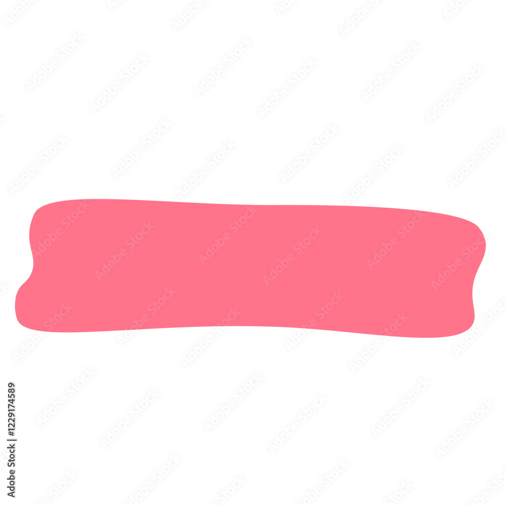Soft Pink Abstract Blob Elements Illustration Soft Pink Abstract Blob Elements Illustration