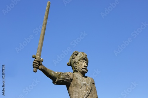 Statue of Roland, Bad Bramstedt, Schleswig-Holstein, Germany, Europe photo