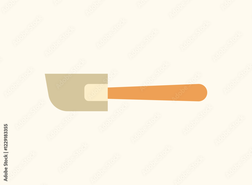 Illustration of an Baking Flat Silicone Flat Illustration of an Baking Flat Silicone Flat