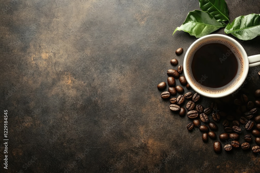 Flawless Picture of Coffee Relaxation Beverage Planning Data Digital Concept Flawless Picture of Coffee Relaxation Beverage Planning Data Digital Concept