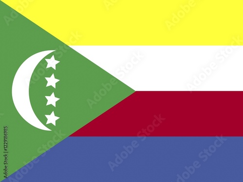 Free Download Official national flag of the Comoros - GFXLoad