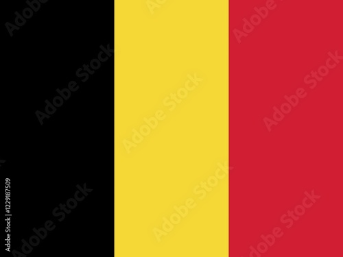 Official national flag of Belgium