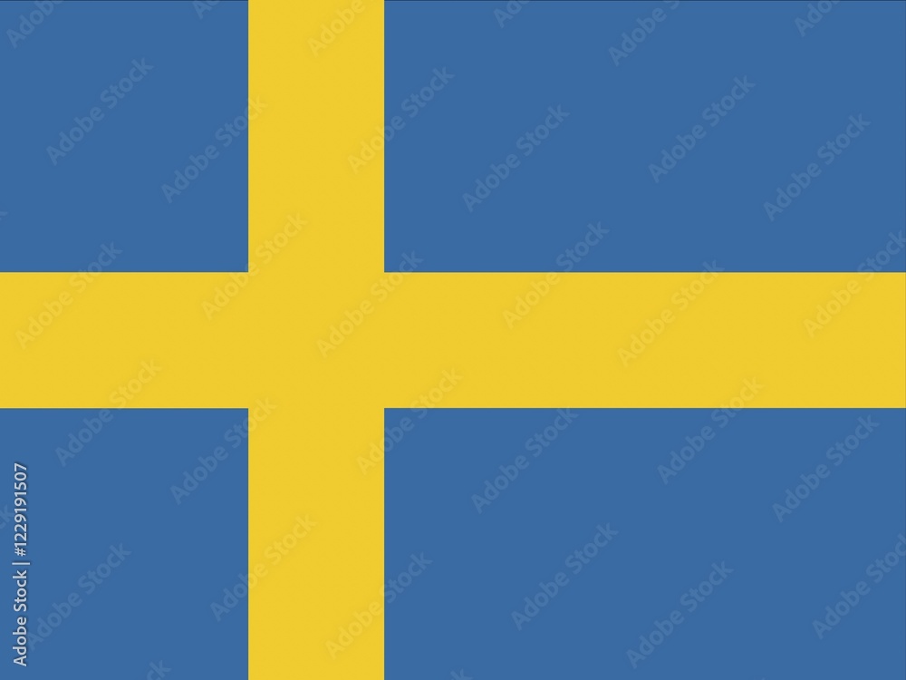 Official national flag of Sweden Official national flag of Sweden