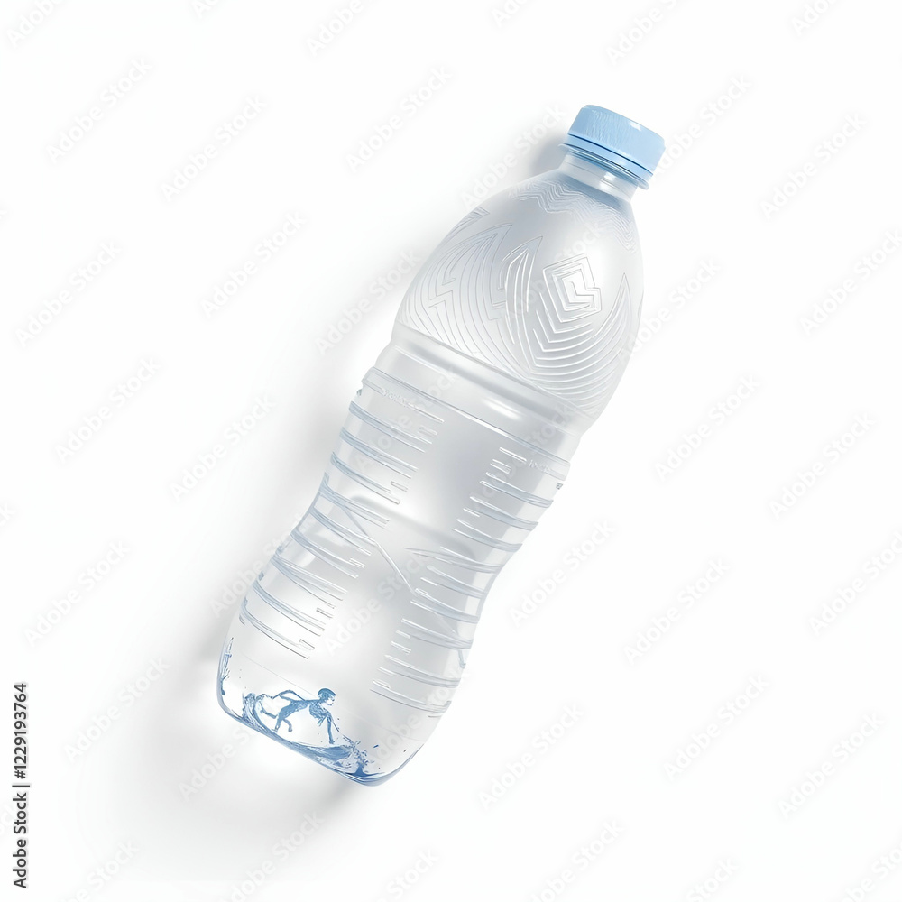 Water bottle on white background Water bottle on white background