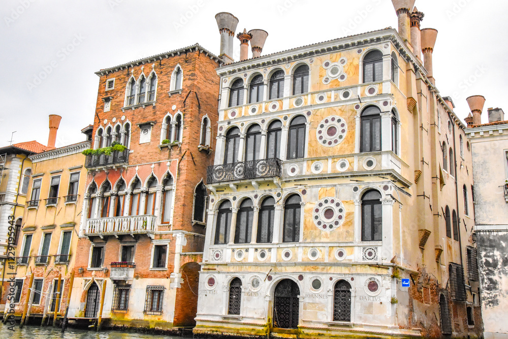 Fototapeta premium Italy. Venice. Grand Canal. Palazzo Ca'Dario