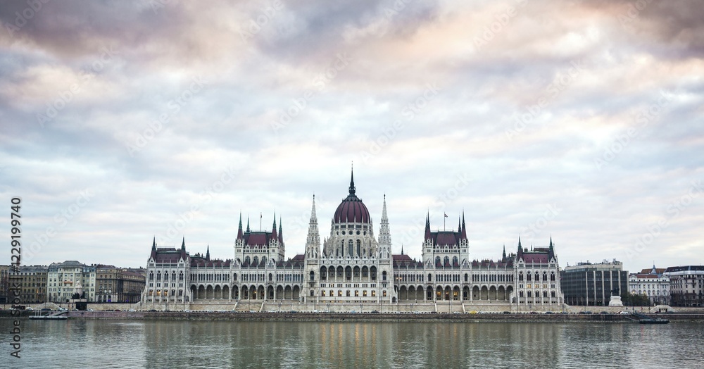 Fototapeta premium Parliament, Budapest, Hungary, Europe