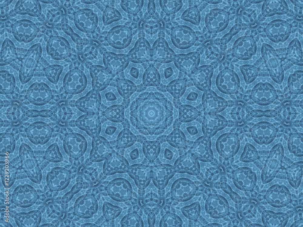 Blue background with abstract radial pattern Blue background with abstract radial pattern