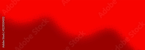 Pop art Red background