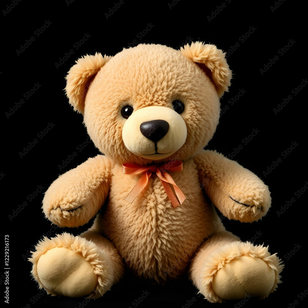 Obraz premium Teddy bear toy isolated