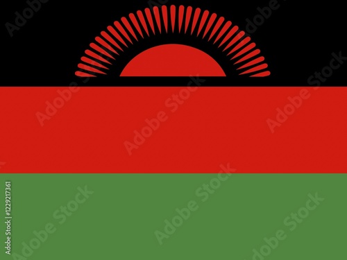 Free Download Official national flag of Malawi - GFXLoad