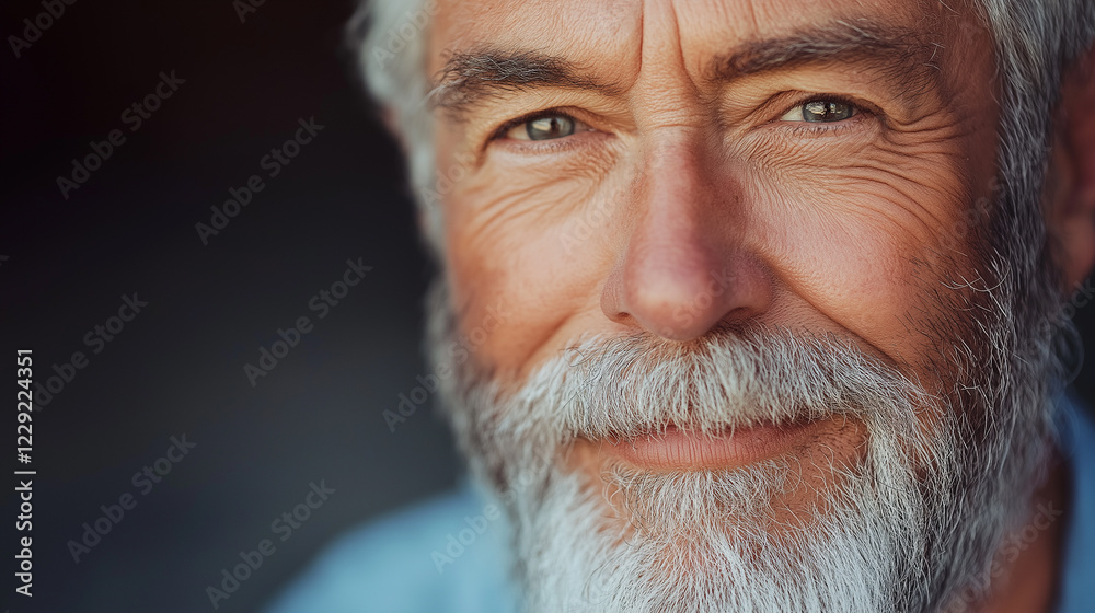 A bearded man in his old age. A bearded man in his old age.