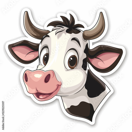 Friendly Farm Cow: A Cheerful Companion