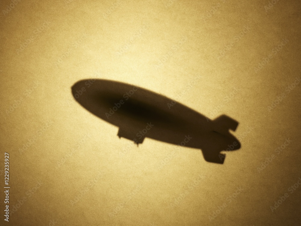 Naklejka premium Blimp