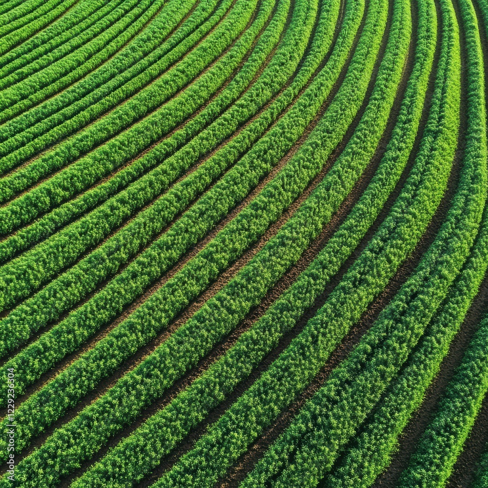 eamless green field planting agriculture lines background eamless green field planting agriculture lines background