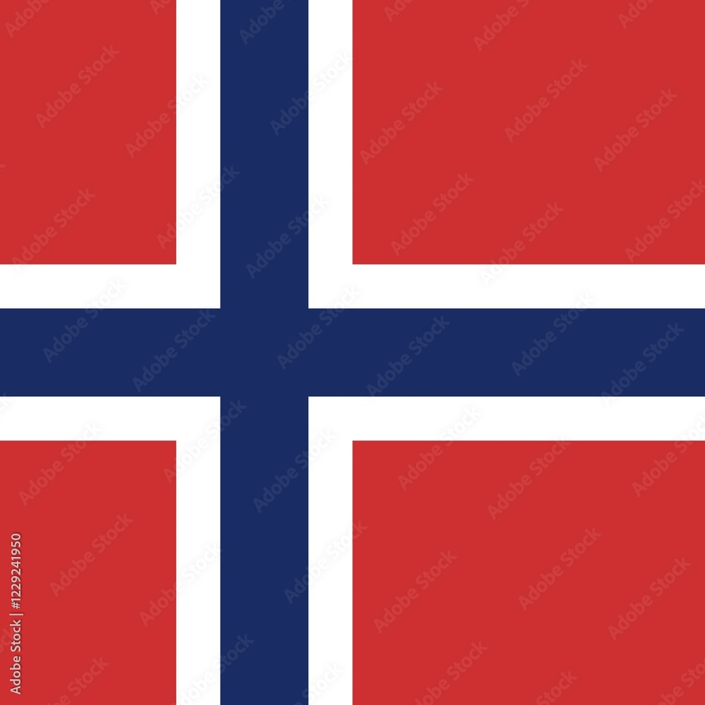 Official national flag of Svalbard and Jan Mayen Official national flag of Svalbard and Jan Mayen