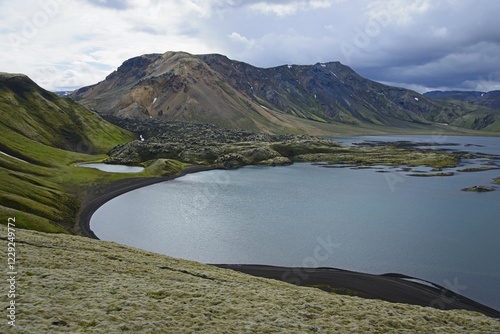 Frostastaðavatn Lake, Fjallabak National Park, Landmannalaugar, Iceland, Europe photo