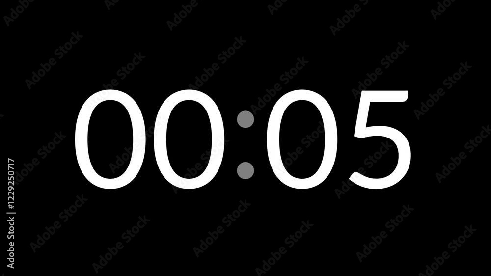 15 seconds countdown timer on a black background perfect for timer, countdown, technology, digital clock, presentations 15 seconds countdown timer on a black background perfect for timer, countdown, technology, digital clock, presentations