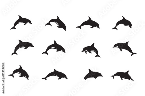 Majestic Dolphin Silhouette Mega
