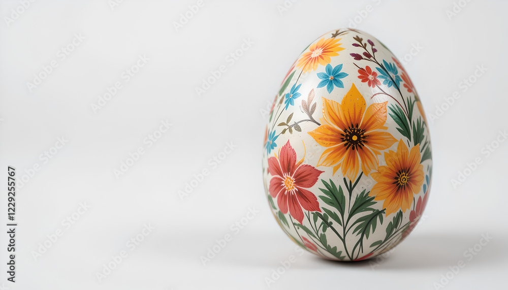 easter eggs on white easter eggs on white