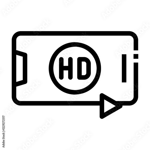 high definition Line Icon