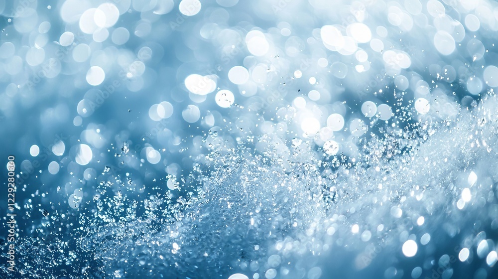 Glimmering Blue Water Waves Under Summer Sunlight in a Swimming Pool Environment Glimmering Blue Water Waves Under Summer Sunlight in a Swimming Pool Environment