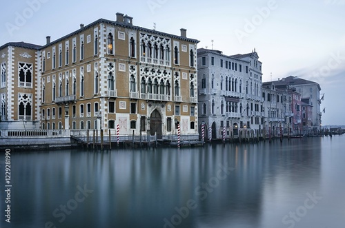 Historical house on the Canal Grande, Venice, Italy, Europe