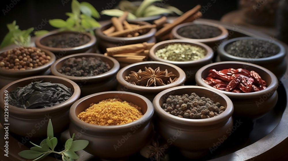 Pepper (Piper nigrum), plant species from the pepper family (Piperaceae), ai generated Pepper (Piper nigrum), plant species from the pepper family (Piperaceae), ai generated