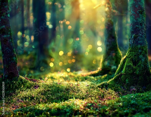 Magical Fairy Tale Forest – A Dreamlike Escape into Nature photo