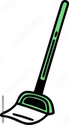 home cleaning tools vector image svg icon