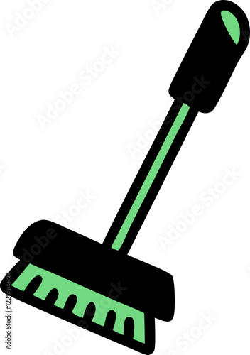home cleaning tools vector image svg icon