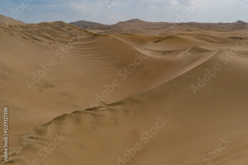 Fototapeta Naklejka Na Ścianę i Meble -  sand dunes in the desert