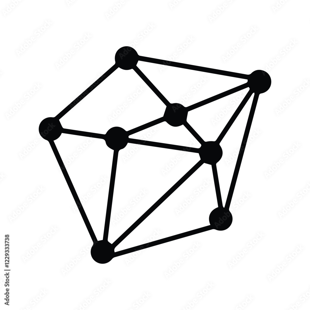 Connection Network Icon. Connection Point. Technology Network. Connection Network Icon. Connection Point. Technology Network.