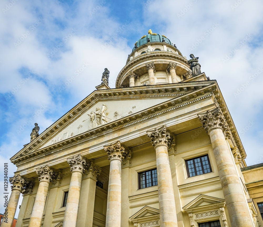 French Cathedral, Gendarmenmarkt, Berlin, Germany, Europe French Cathedral, Gendarmenmarkt, Berlin, Germany, Europe