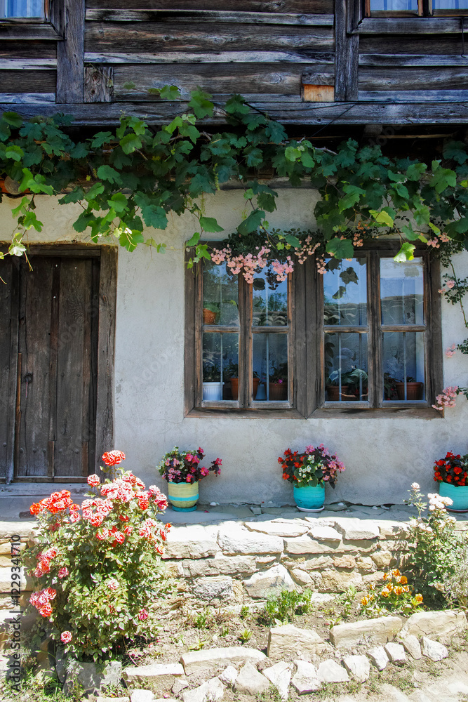 Naklejka premium Village of Zheravna, Sliven Region, Bulgaria