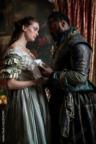 Dramatic Confrontation between Othello & Desdemona in Shakespeare’s Tragedy Othello