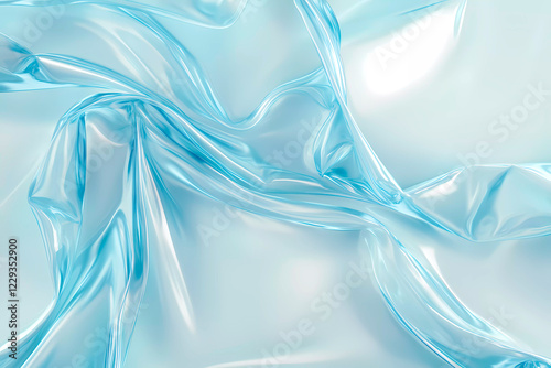Abstract Fluid Glass Background